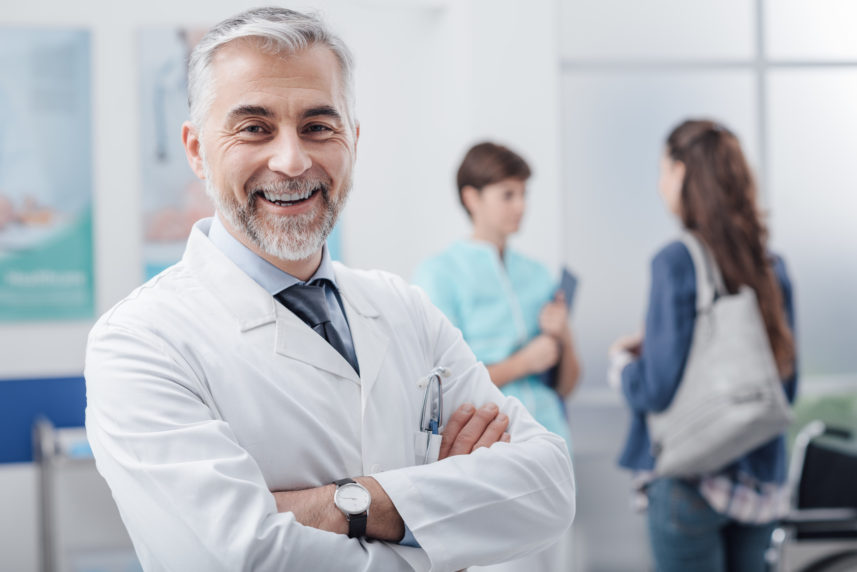 arzt der geleast hat lacht