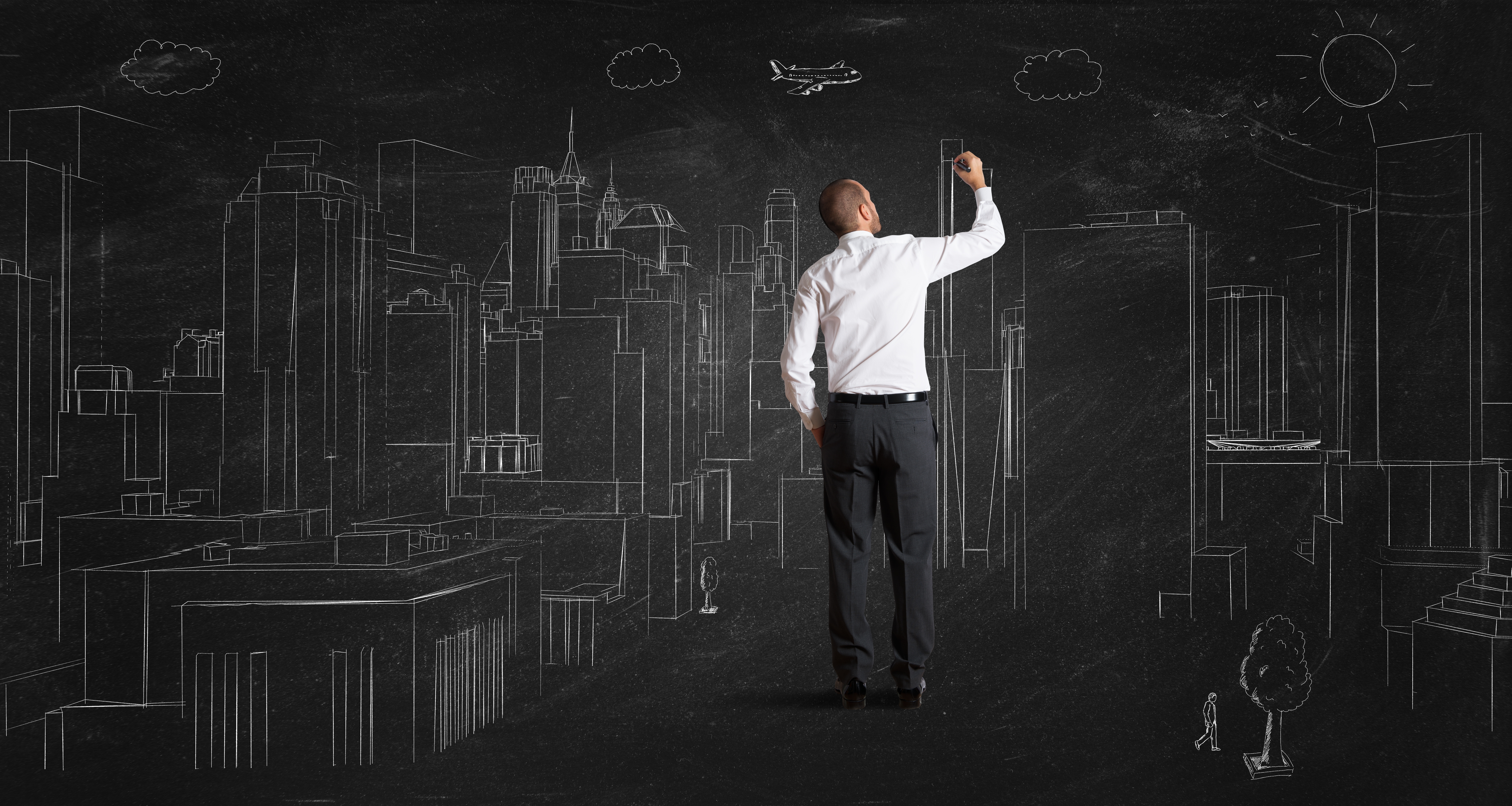 hypo immobilien und leasing mitarbeiter zeichnet ein geleastes gebäude