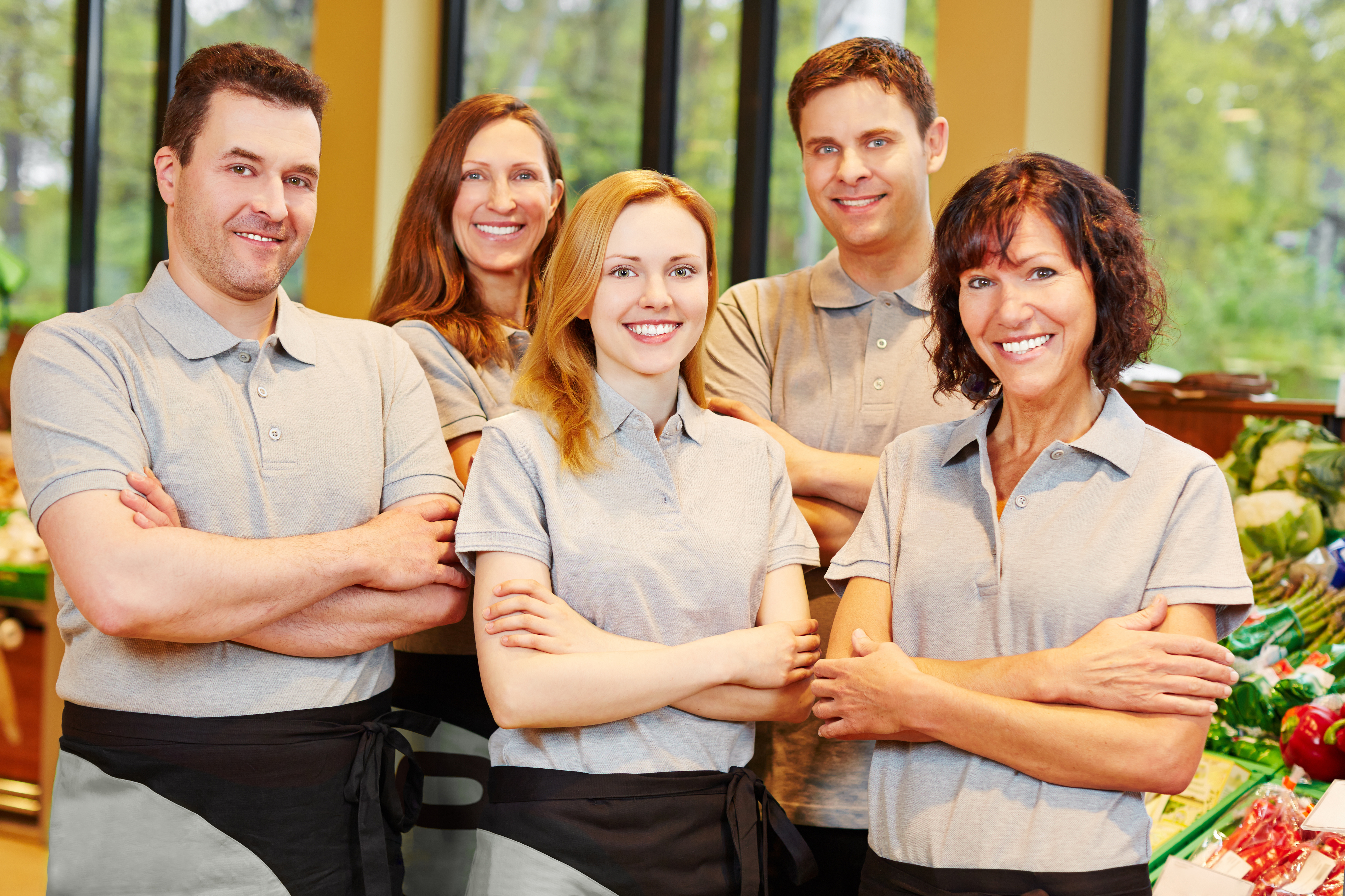 lebensmittel mitarbeiter lachen weil geleast wurde