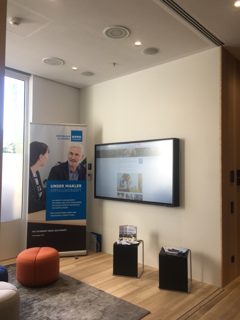 Immobilientage in der Hypo Filiale FREIRAUM im Messepark