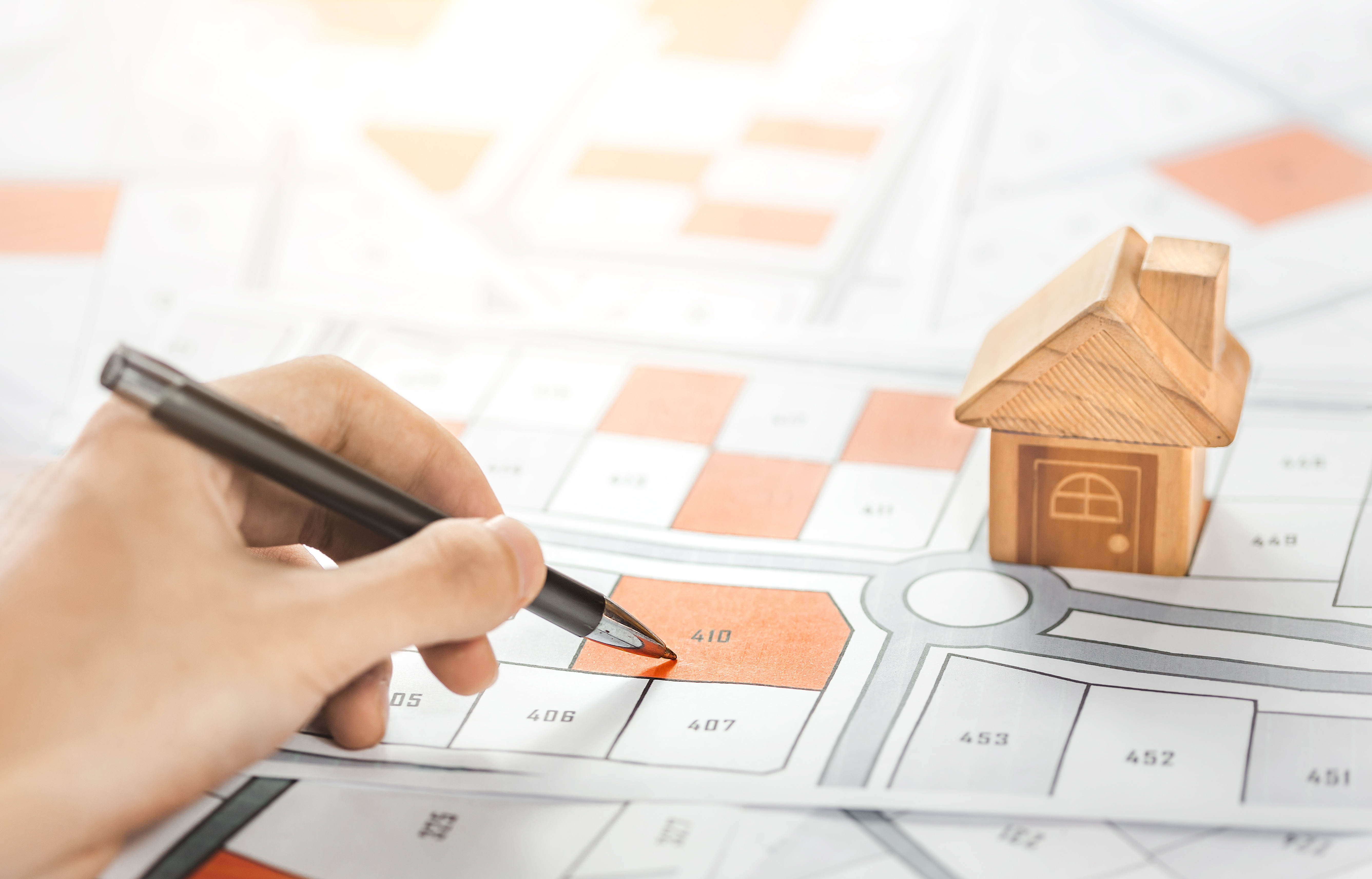 Grenzänderung und Parzellierung