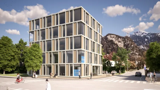 Moderne Büro- und Geschäftsflächen in zentraler Lage im Neubau  in Hohenems