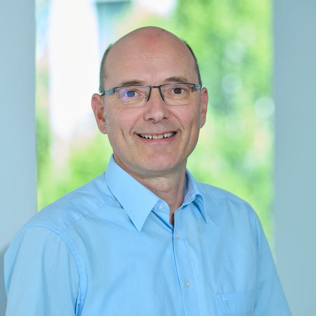 Auf dem Foto ist Guido Lang